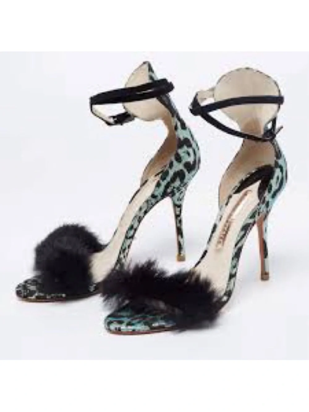 Sophia Webster Chiara Feather Sandals – EU 38 / US 8